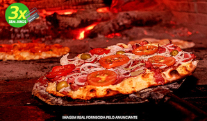 PIZZARIA PIZZADORO: rodízio de pizzas forno a lenha com buffet livre de massas, saladas e sobremesas, em anexo ao Criciúma Shopping