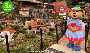 BIAVATUR: viagem de ida e volta com almoço para um dia inteiro em Gramado + visita ao Mini Mundo, no sábado dia 26 de Agosto em até 3 vezes no cartão sem juros*