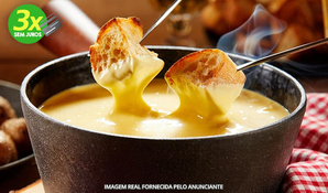 RISTORANTE PIATO DE PARMA: sequência completa de fondue (queijo, carne e chocolate) no Centro de Gramado